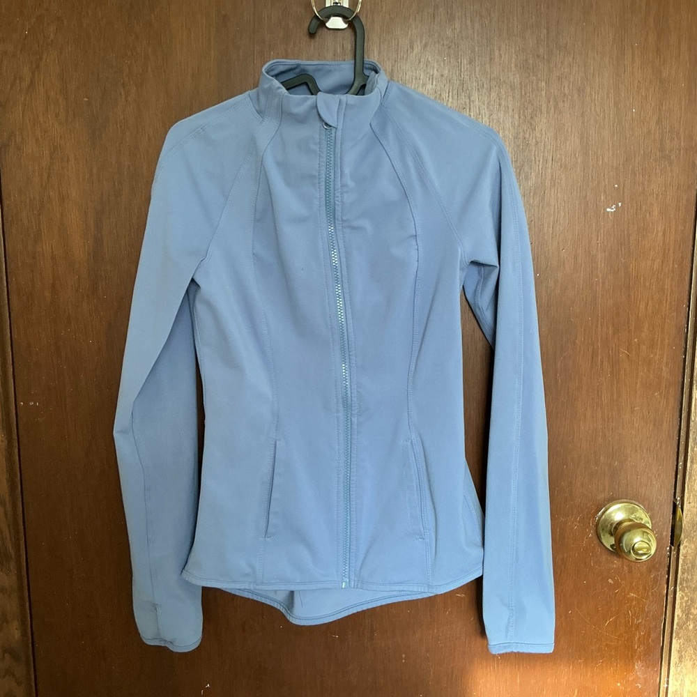 Yogalicious Women's Light Blue Zip-up - Picture 2 of 4